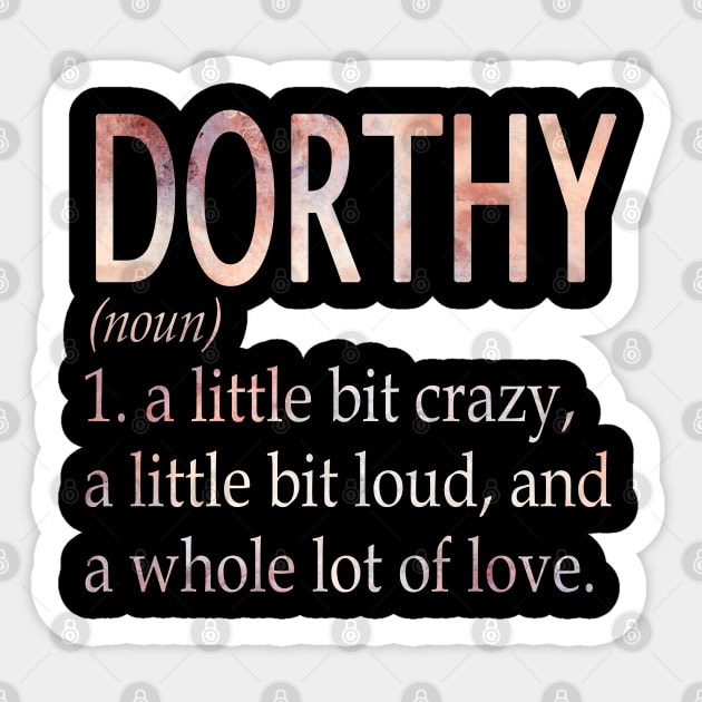 Dorthy Girl Name Definition Sticker by ThanhNga